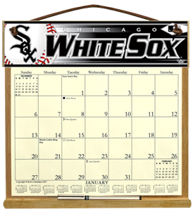 Chicago White Sox Calendar Holder